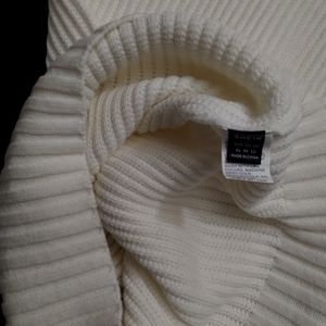 SHEIN XL Women's/US 12/EU 44 Long Cream/White Sweater Dress